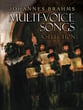 Multi Voice Songs: A Selection Study Scores sheet music cover